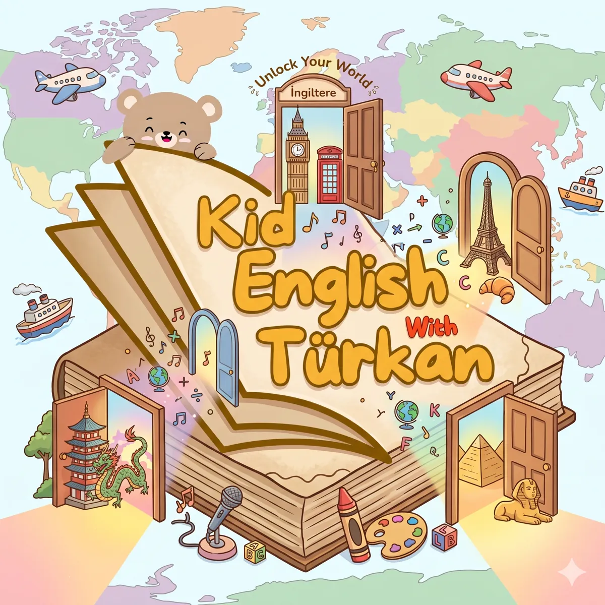 Kid English with Türkan çift dilli çocuk akademisi - evde çocuklarda dil edinimi
